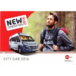BROCHURE VAN BURSTNER CITY CAR 2016