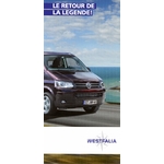 PETITE BROCHURE WESTFALIA VOLKSWAGEN T5 CLUB JOKER