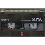 CASSETTE SONY MP90 PAL VIDEO 8