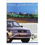 BROCHURE SSANGYONG MUSSO - MOTORISE PAR MERCEDES