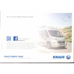 CATALOGUE KNAUS FOURGONS BOXSTAR BOXFILE 2016