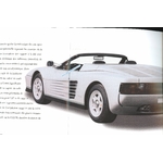 CATALOGUE FERRARI TESTAROSSA SPYDER PROJET SPECIAL 1986