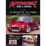 MAGAZINE AUTOMOBILE SPORT ET PRESTIGE N° 14 CORRADO AC COBRA MYTHOS R25 V6