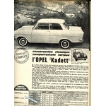 ESSAI OPEL KADETT 1963