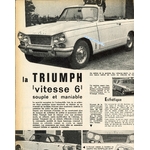 ESSAI TRIUMPH VITESSE 6