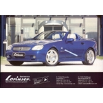 catalogue BROCHURE LORINSER MERCEDES CLASSE SLK R170