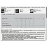 CARNET SERVICE ABARTH ENTRETIEN