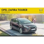 MANUEL DU PROPRIETAIRE OPEL ZAFIRA TOURER