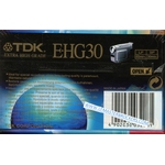 TDK EHG30 VHSC Pal Secam vidéo cassette