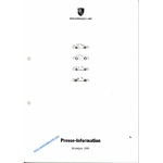 DOSSIER PRESSE PORSCHE 911 CARRERA BOXSTER ALLEMAND