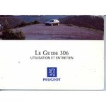 MANUEL DU PROPRIETAIRE PEUGEOT 306 1992