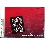 NOTICE D'UTILISATION PEUGEOT 205 GTI 1.6 1.9