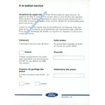GUIDE DUTILISATION FORD FOCUS 2003
