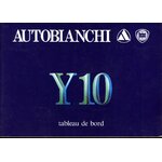 CARNET DU TABLEAU DE BORD LANCIA AUTOBIANCHI Y10