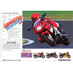 BROCHURE MOTO HONDA CBR 600F 1996