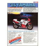 BROCHURE YAMAHA 1984 RD500LC FJ XJ XVZ12T DT125LC XT XZ XS TR1