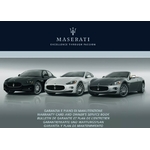 LIVRET ENTETIEN MASERATI