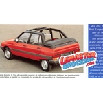 FICHE AUTO CITROEN VISA CABRIOLET 1983