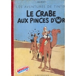 BD TINTIN LE CRABE AU PRINCES D'OR B5 DE 1951