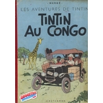 BD ALBUM TINTIN AU CONGO 1950 EDITION B3