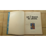 TINTIN LES 7 BOULES DE CRISTAL 1948 EDITION B2