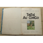 BD ALBUM TINTIN AU CONGO 1950 EDITION B4