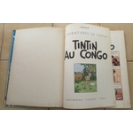 BD ALBUM TINTIN AU CONGO 1949 EDITION B3