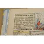 BD TINTIN AU TIBET DE 1961 AVEC UN DOS B30