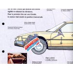 FICHE TECHNIQUE CITROEN CX