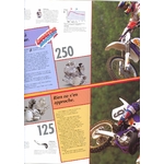 BROCHURE YAMAHA YZ250 YZ125 YZ80 YZ80LW 1995