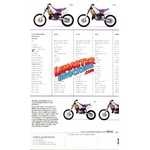 BROCHURE MOTO YAMAHA YZ250 YZ125 YZ80 YZ80LW 1995