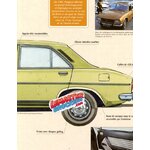 FICHE AUTO PEUGEOT 504 - 1960