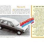 FICHE TECHNIQUE PEUGEOT 505 - 1979
