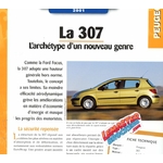 FICHE PEUGEOT 307 - 2001