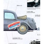 FICHE TECHNIQUE CITROEN 15 SIX DECOUVRABLE 1949