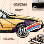 FICHE TECHNIQUE RENAULT FUEGO 1980