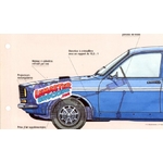 FICHE TECHNIQUE RENAULT R12 GORDINI 1971