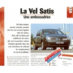 FICHE TECHNIQUE RENAULT VEL SATIS 2002