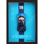 CADRE 3D MINIATURE BUGATTI VEYRON
