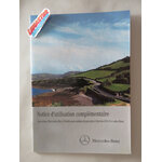 NOTICE DUTILISATION COMPLEMENTAIRE MERCEDES ORIGINAL EN VERSION PAPIER