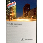 CARNET MAINTENANCE MERCEDES POUR 12 MODELES