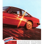 BROCHURE OPEL MANTA GT-J 1.3S ET 2.0S 1980