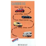 CATALOGUE RENAULT GAMME 1998 TWINGO MEGANE SAFRANCE SPIDER