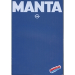 BROCHURE OPEL MANTA CC GT-J LS GT/E BERLINETTA