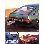BROCHURE OPEL MANTA 2000 GT/E SR BERLINETTA