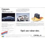 BROCHURE OPEL CORSA KADETT ASCONA OMEGA SENATOR