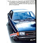 BROCHURE AUDI 100 L GLS GL-5E - 1978