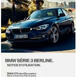 NOTICE BMW SERIE 3 F30 BERLINE 2015 A 2018