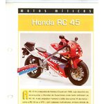 FICHE MOTO HONDA RC45