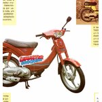 FICHE PIAGGIO VESPINO F18 AE CYCLOMOTEUR MOBYLETTE